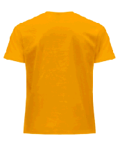 T-shirt JHK TSRA 150 - MUSTARD