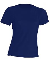 T-shirt JHK, damski sportowy - SPORT T-SHIRT LADY - NAVY