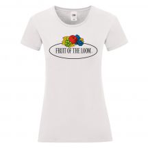 Damski Tshirt Vintage z logo Fruit (duże)