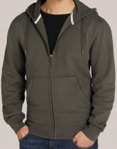 Bluza z kapturem Signature Tagless Full Zip