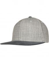 Czapka z daszkiem Melange Velour Snapback