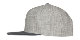 Czapka z daszkiem Melange Velour Snapback