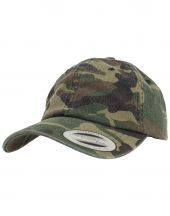 Czapka z daszkiem Low Profile Camo Washed