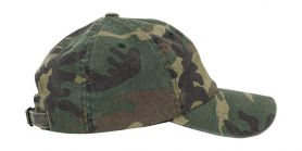 Czapka z daszkiem Low Profile Camo Washed