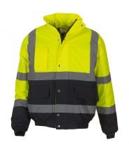 Dwukolorowa kurtka Fluo Bomber