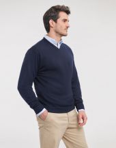 Sweter męski v-neck