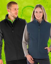 Bezrękawnik Softshell 2-Warstwowy Recycled