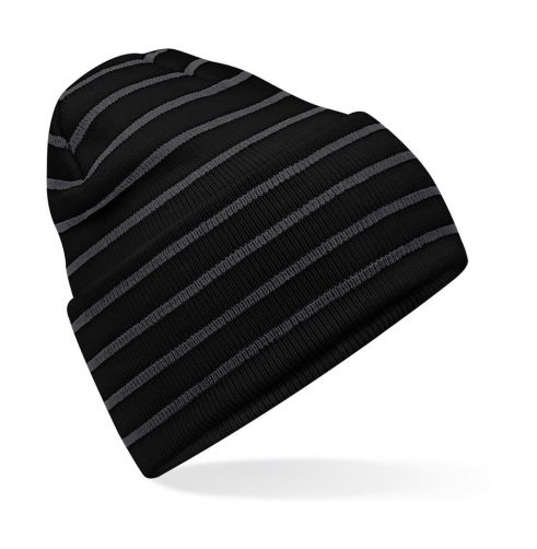 Czapka Beanie w paski