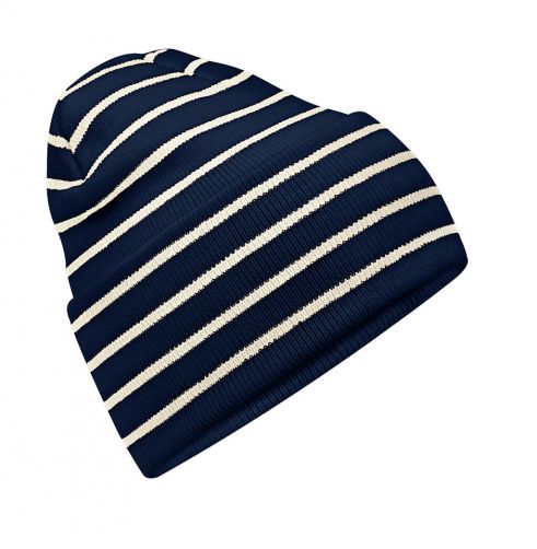 Czapka Beanie w paski