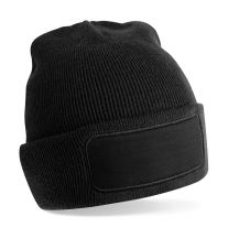 Czapka Beanie Recycled z naszywką