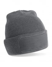 Czapka Beanie Recycled z naszywką