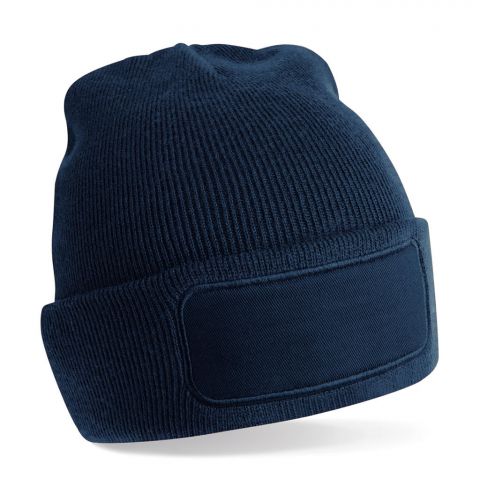 Czapka Beanie Recycled z naszywką