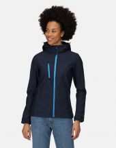 Damski Softshell Z Kapturem 3 Warstwowy Venturer