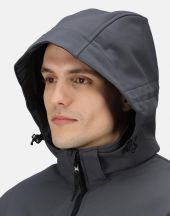 Kurtka Softshell z kapturem 3 warstwowa Venturer