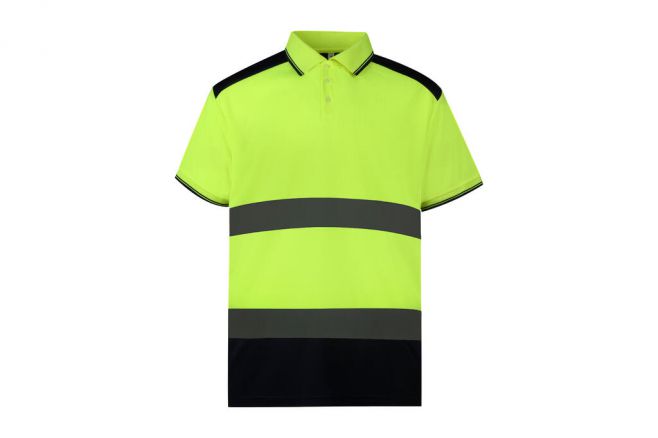 Polo Fluo 2-Tone