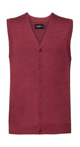 Dzianinowa Kamizelka V-Neck