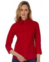 Bluzka Milano/women Popelin Shirt 3/4 sleeves