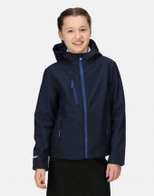 Dziecięcy 3-warstwowy Softshell z kapturem Ablaze