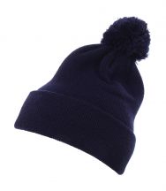 Czapka Cuffed Pom Pom Knit