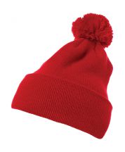 Czapka Cuffed Pom Pom Knit