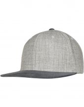 Czapka z daszkiem Melange Velour Snapback