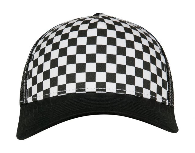 Czapka z daszkiem Checkerboard Retro Trucker