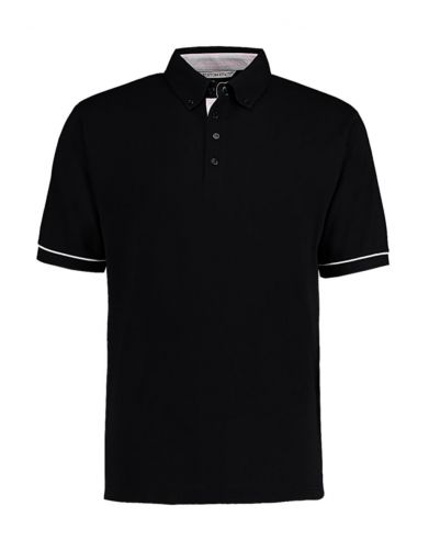 Koszulka polo Classic Fit Button Down Contrast