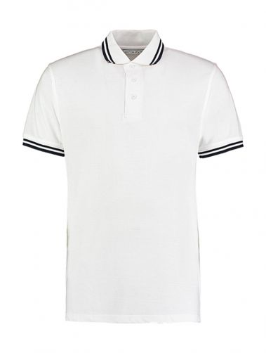 Polo z paseczkami Classic Fit