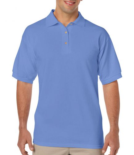 Męskie gładkie polo DryBlend Jersey