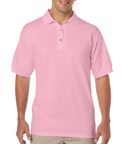 Męskie gładkie polo DryBlend Jersey