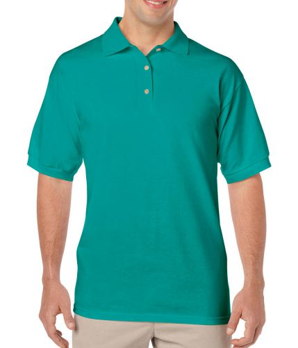 Męskie gładkie polo DryBlend Jersey