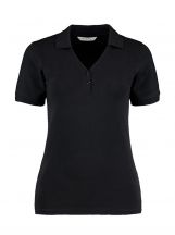 Damskie polo V-neck Regular Fit Comfortec®