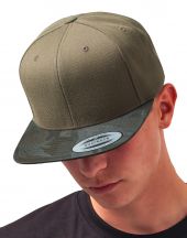 Czapka z daszkiem Camo Visor Snapback