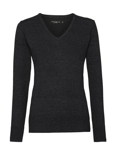 Sweter damski v-neck