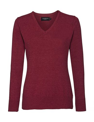 Sweter damski v-neck