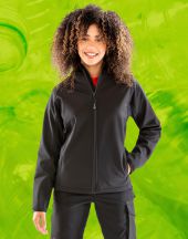 Damski 3-warstwowy Softshell z kapturem