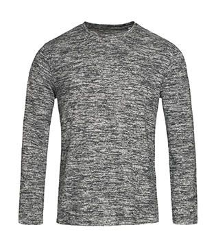 Męski dzianinowy sweter z długim rękawem