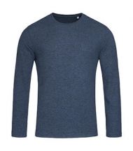 Męski dzianinowy sweter z długim rękawem