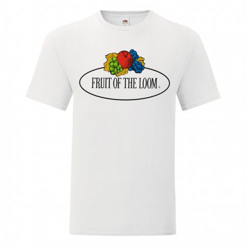 Tshirt Vintage z nadrukowanym logo Fruit (duże)