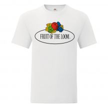 Tshirt Vintage z nadrukowanym logo Fruit (duże)