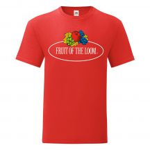 Tshirt Vintage z nadrukowanym logo Fruit (duże)