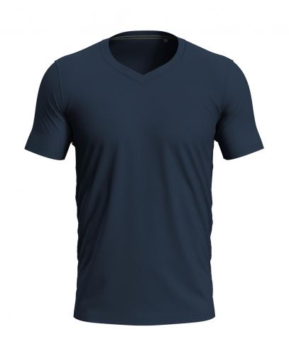 Stretch-T V-neck for men