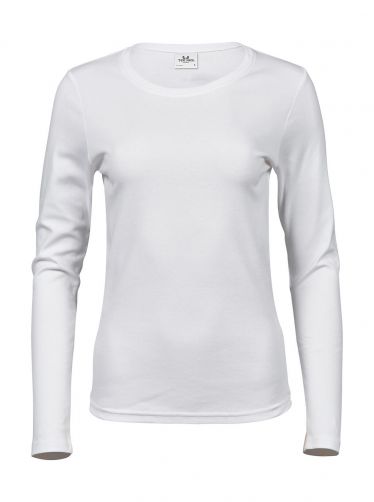 T-Shirt Damski z długim rękawem Interlock