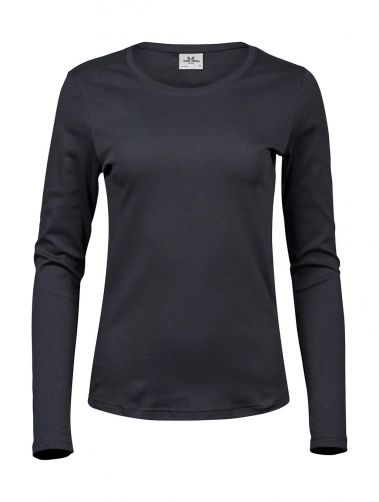 T-Shirt Damski z długim rękawem Interlock