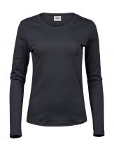 T-Shirt Damski z długim rękawem Interlock