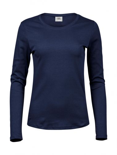 T-Shirt Damski z długim rękawem Interlock