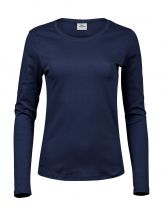T-Shirt Damski z długim rękawem Interlock
