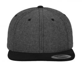 Czapka z daszkiem Chambray-Suede Snapback