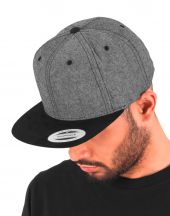 Czapka z daszkiem Chambray-Suede Snapback