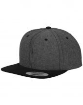 Czapka z daszkiem Chambray-Suede Snapback